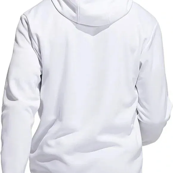 adidas Men’s Game and Go Pullover Hoodie GT0052 WHITE/BLACK