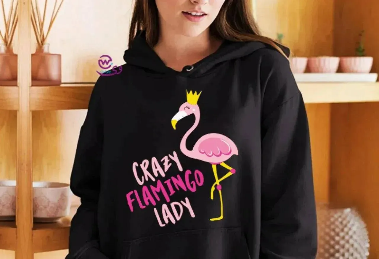 Adult Hoodies FLAMINGO-A