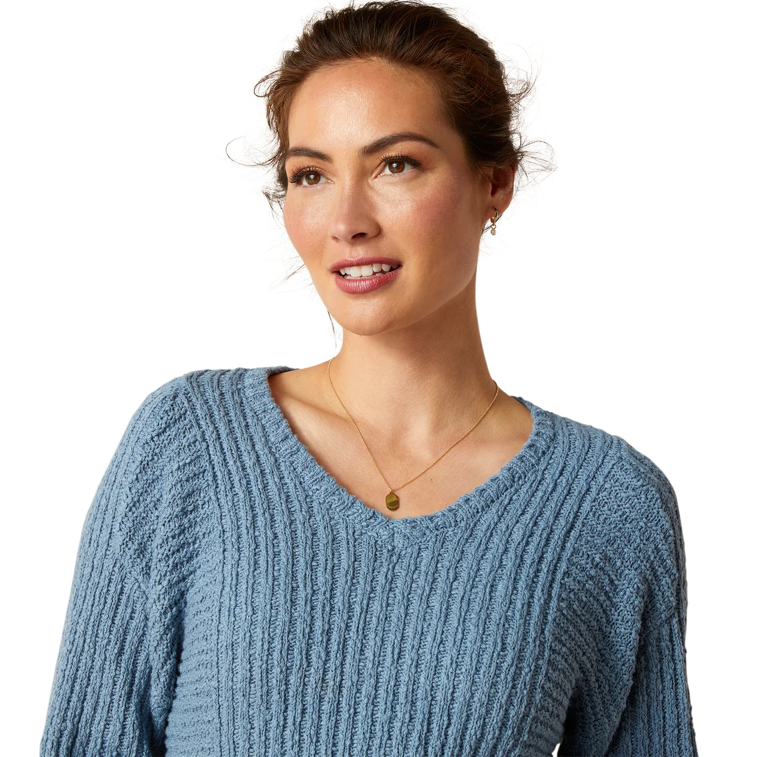 Ariat Women's Daneway Sweater - Blue Shadow