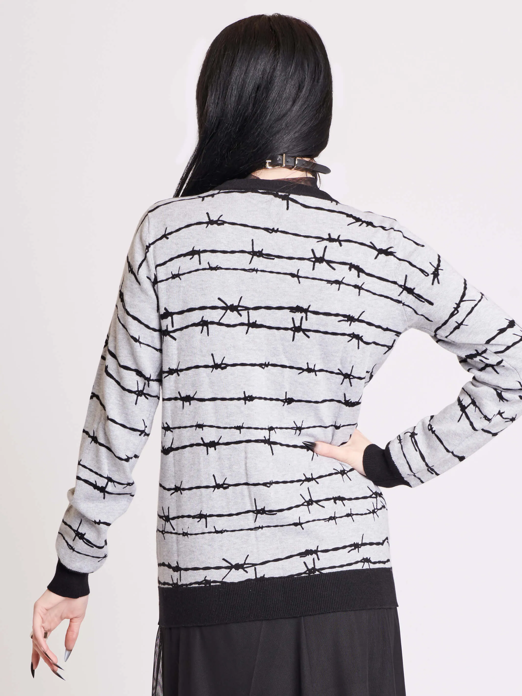 Barbed Wire Cardigan