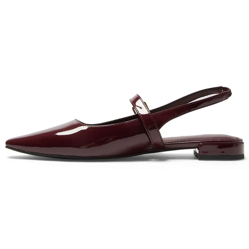 Bianca Flat in Wine Patent