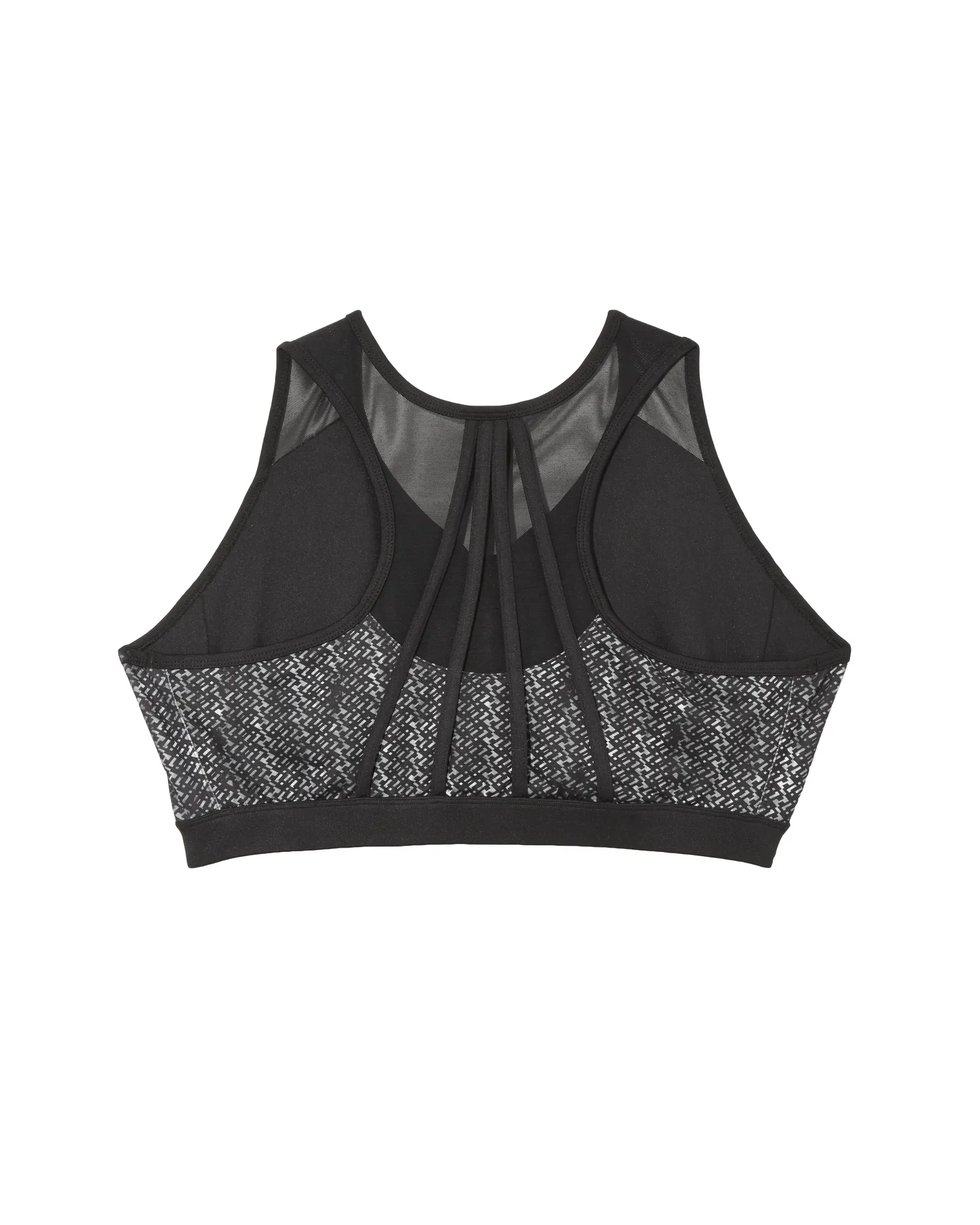 Biscay Sports Bra | Black / Charcoal Grey