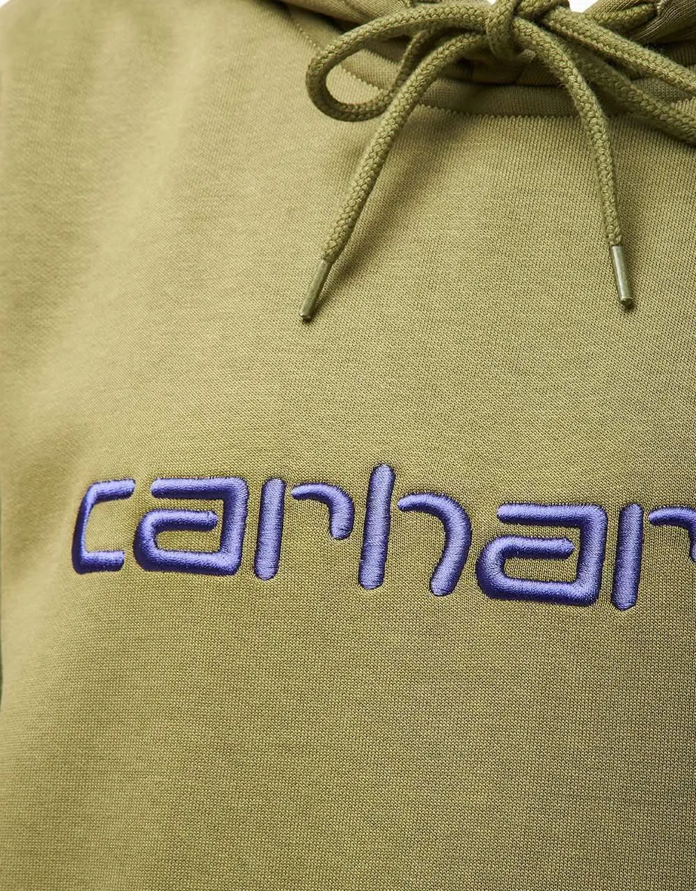 Carhartt WIP Hooded Carhartt Sweatshirt - Capulet/Aura