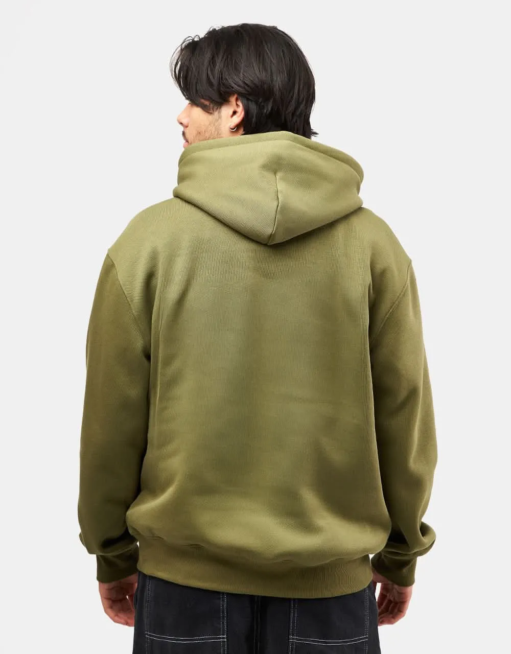 Carhartt WIP Hooded Carhartt Sweatshirt - Capulet/Aura