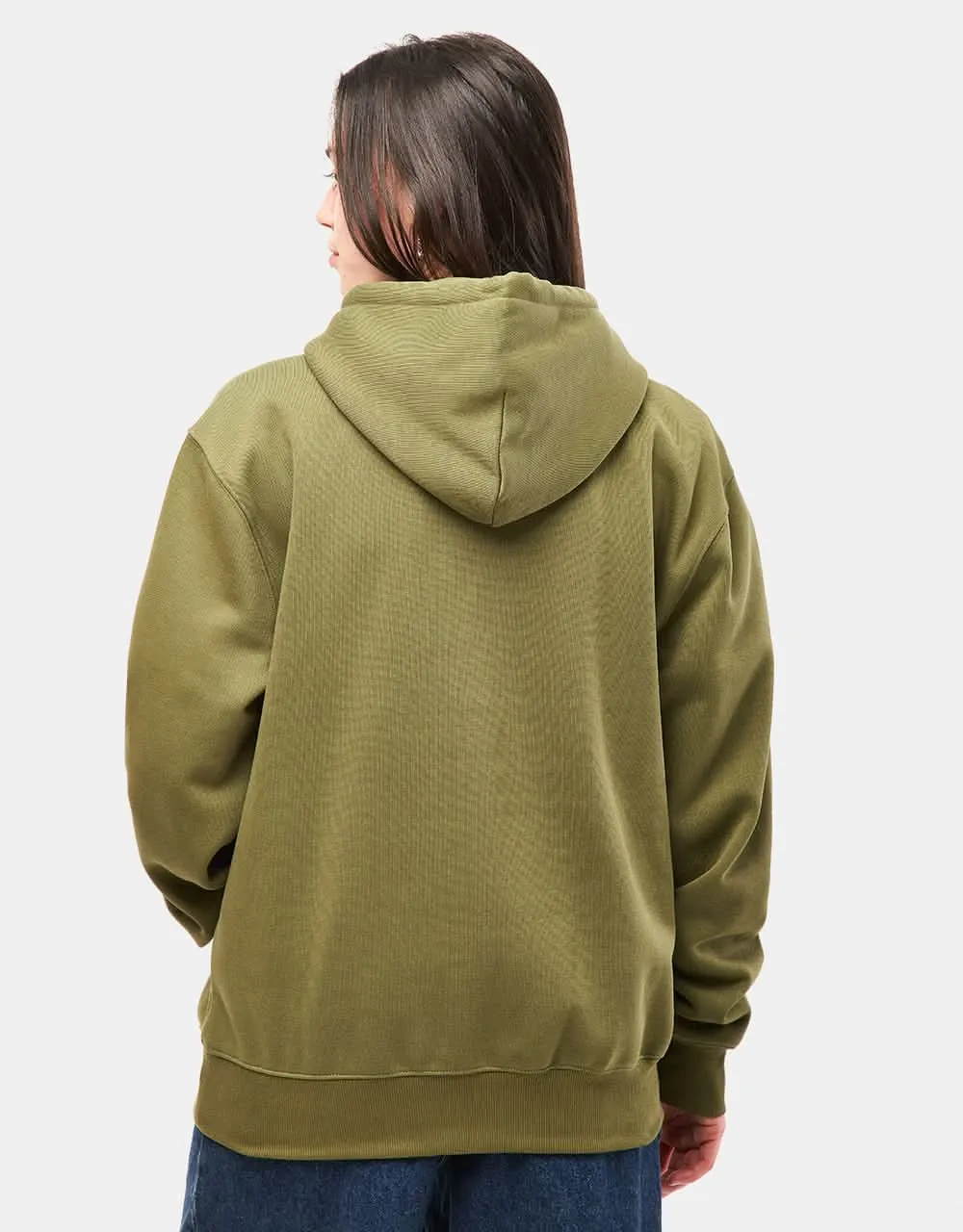 Carhartt WIP Hooded Carhartt Sweatshirt - Capulet/Aura