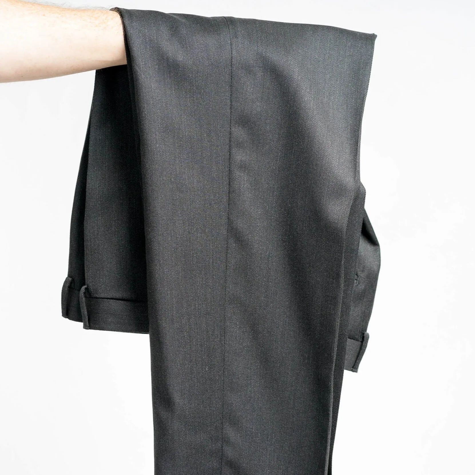 Charcoal Cavalry Twill Trousers