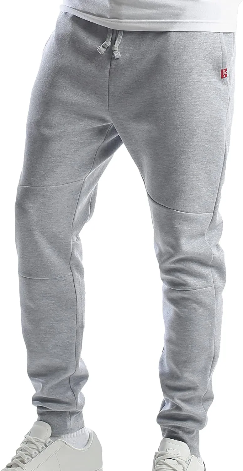 City Lab Men's Slim Fit Fleece Joggers