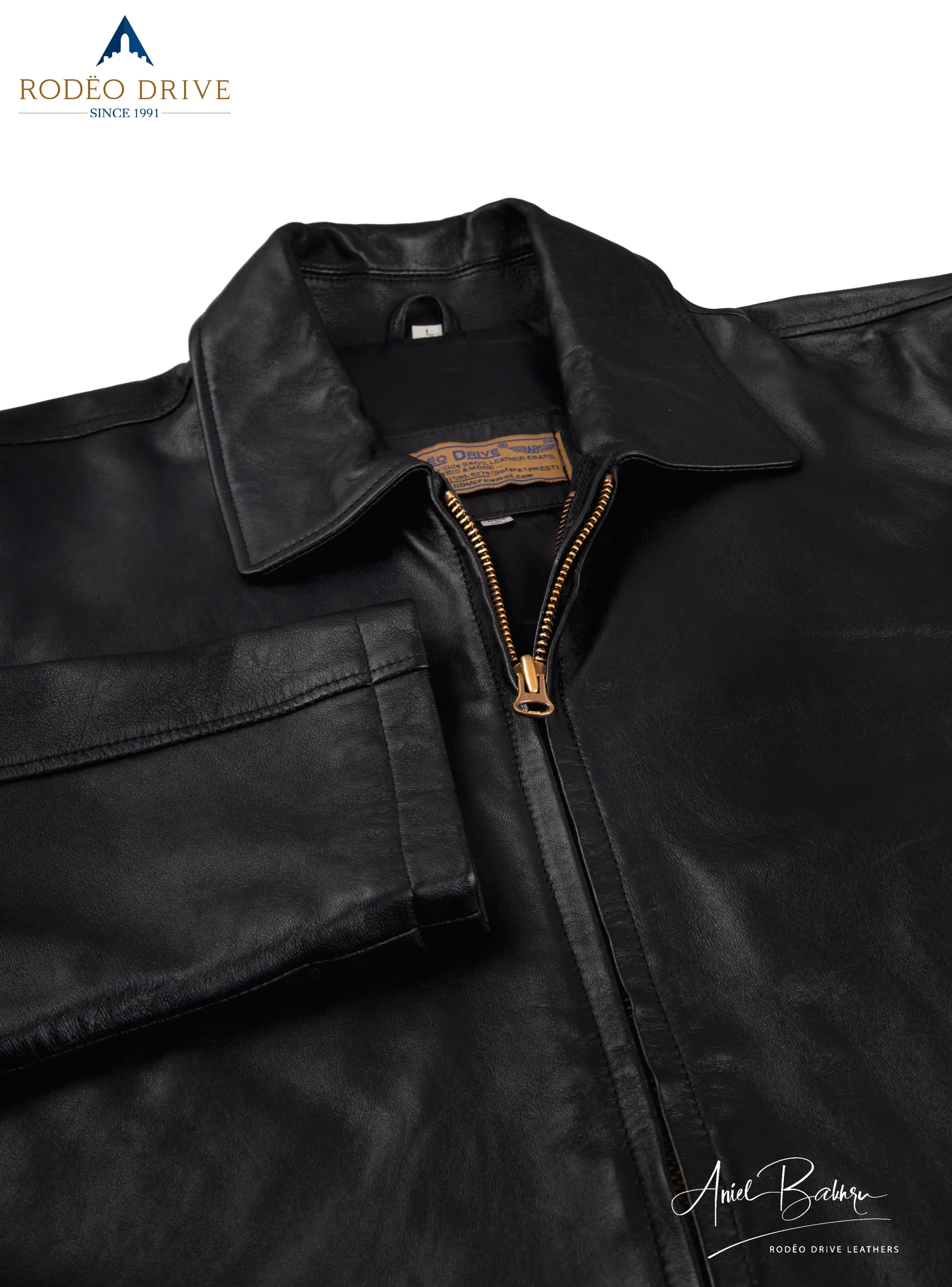 Classic Air Force Jacket | Leather Jackets for Men