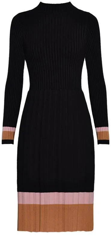 Color-Block Knit Dress