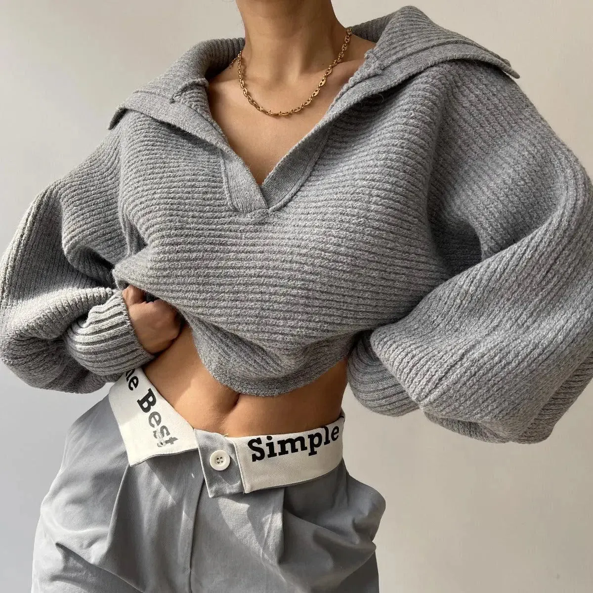 Cozy Chic Oversized Knit Sweater