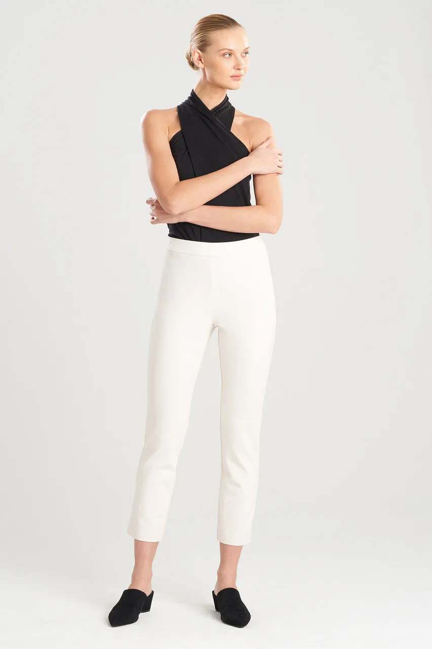 Double Knit Slim Pants