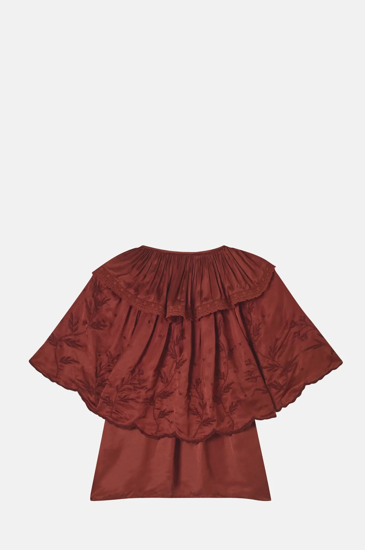 Eden Blouse Burnt Sienna