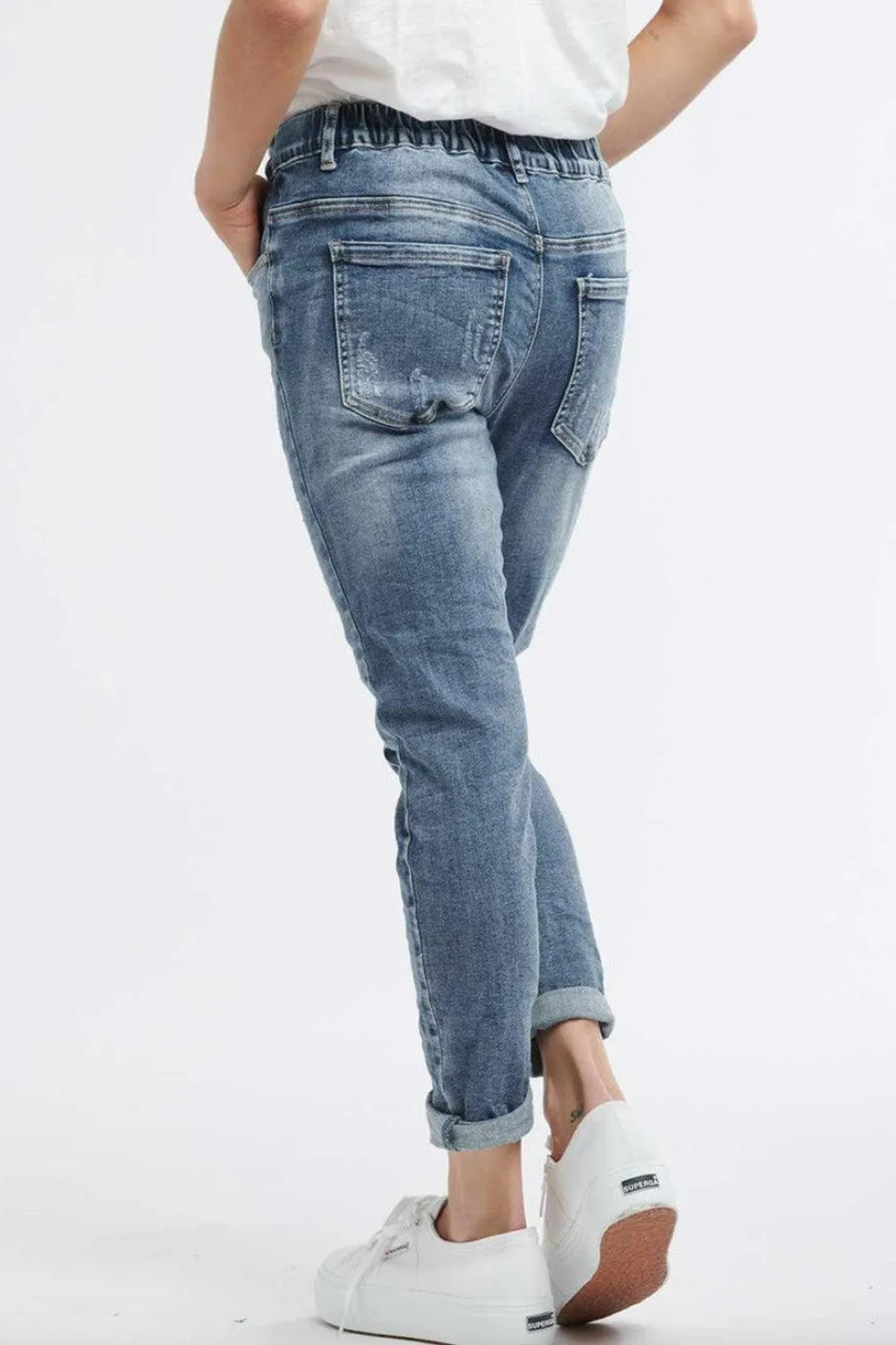 Emma Jean | Light Wash Denim