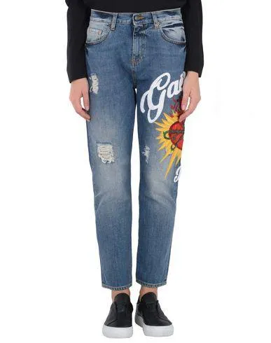 Gaëlle Paris Women Denim trousers Blue 25 jeans