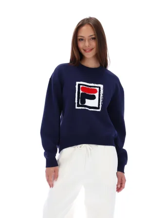 Halia Oversized Crew Sweatshirt