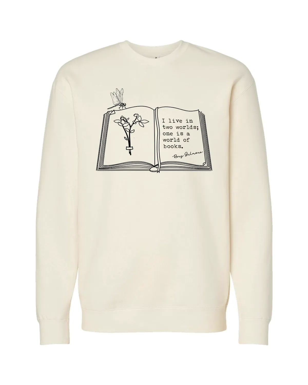 I Live in two Worlds Crewneck Sweatshirt