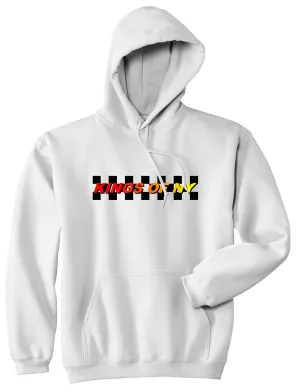 Kings Of NY Racing Box Logo Mens Pullover Hoodie