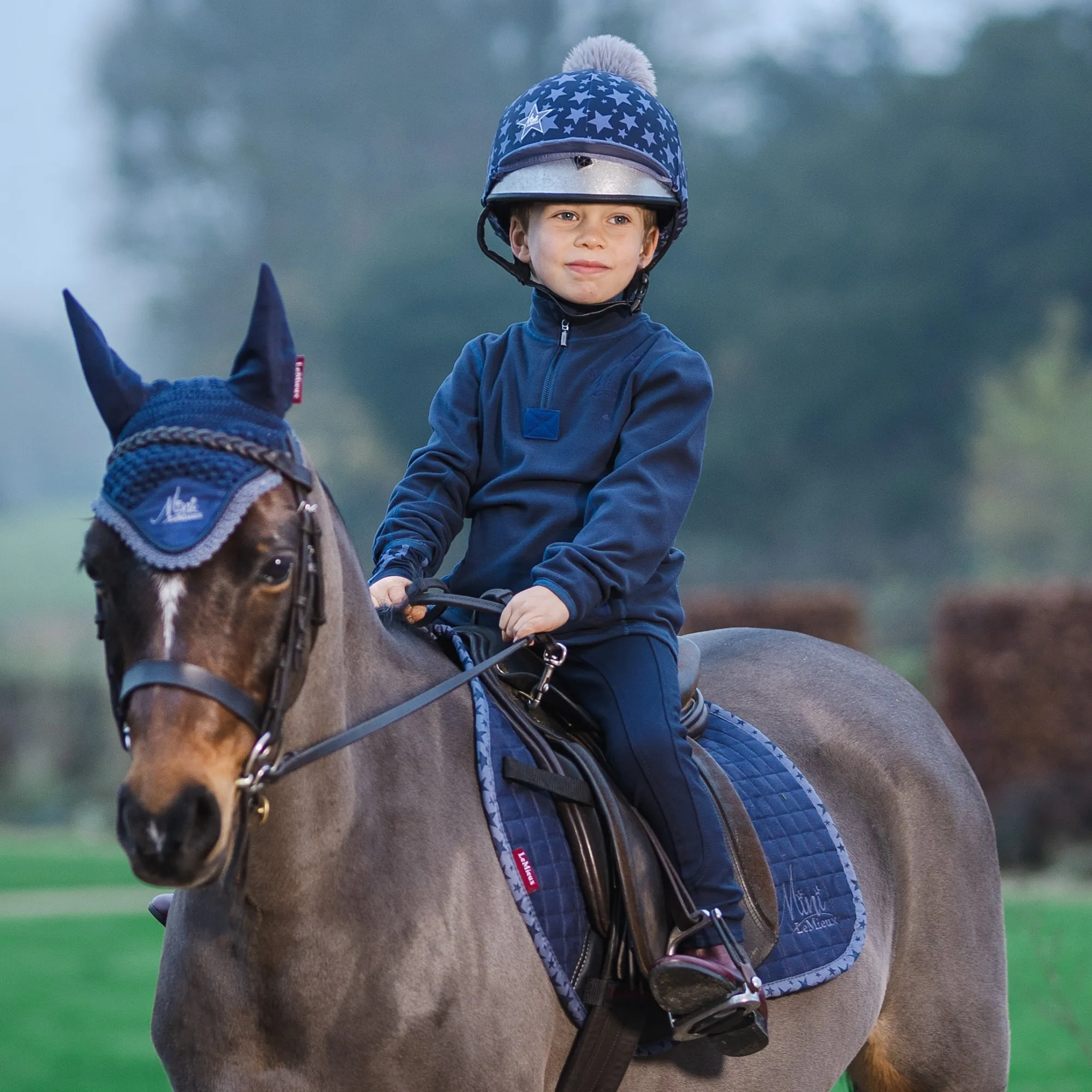 Lemieux Mini Mari Micro Fleece - Navy