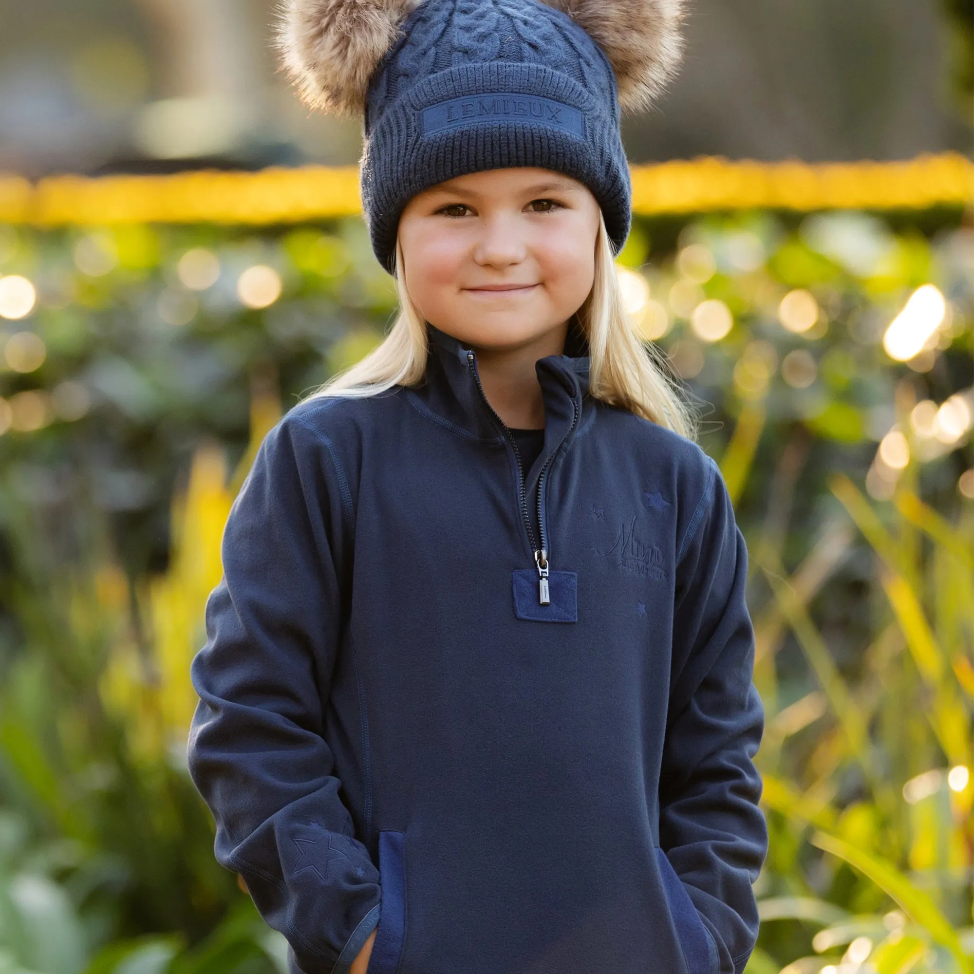 Lemieux Mini Mari Micro Fleece - Navy