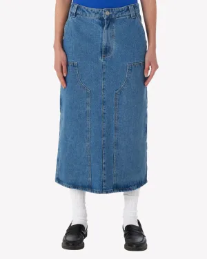 Painters Denim Midi Skirt