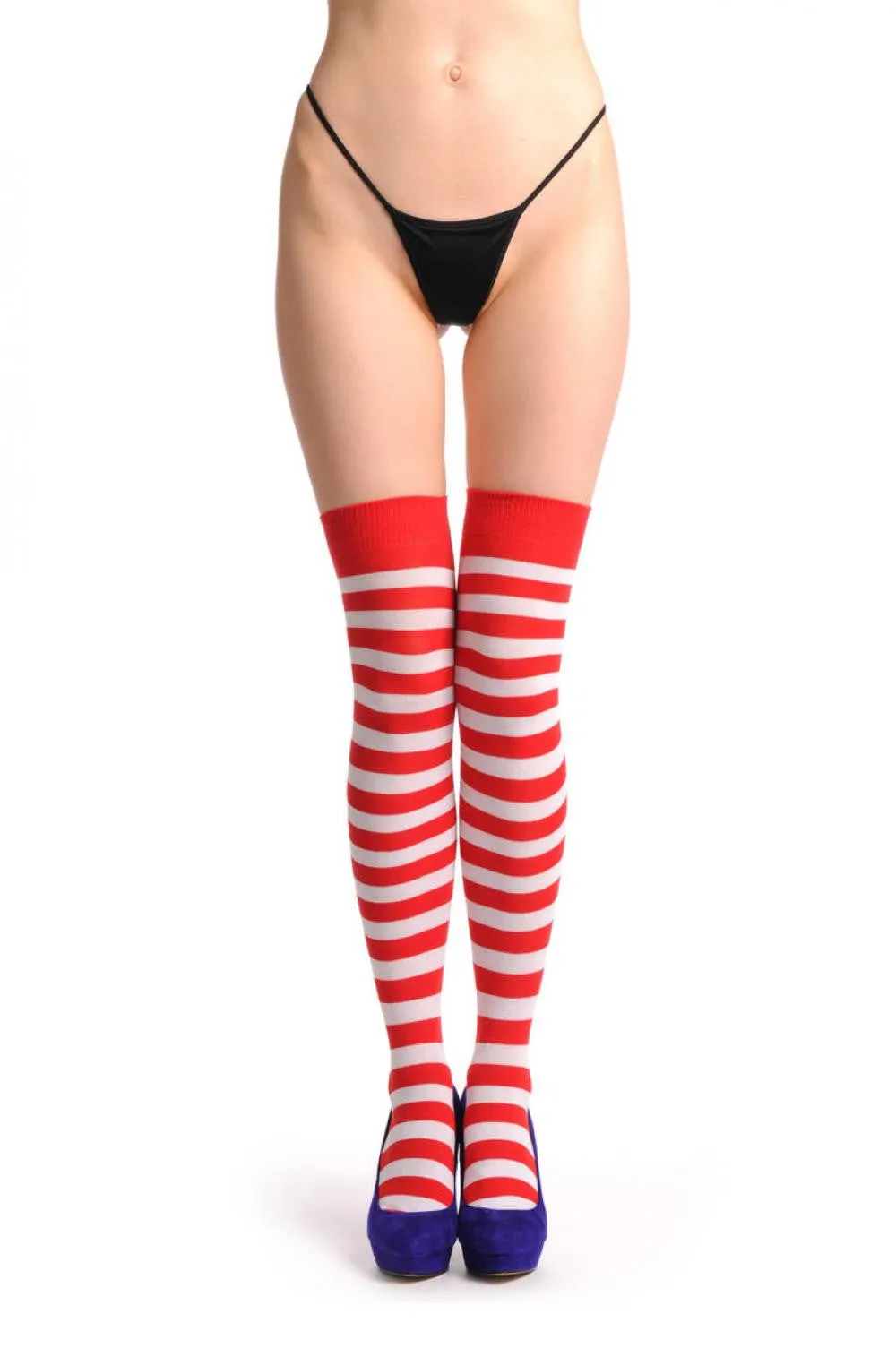 Red & White Stripes Warm Winter Cotton