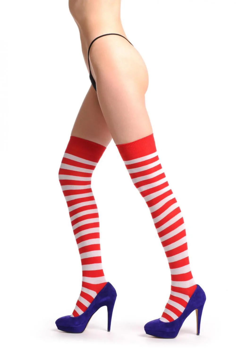 Red & White Stripes Warm Winter Cotton