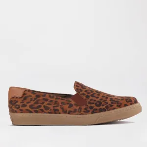 Slip-on Sneaker with Removable Footbed in Tan Multi - 12750