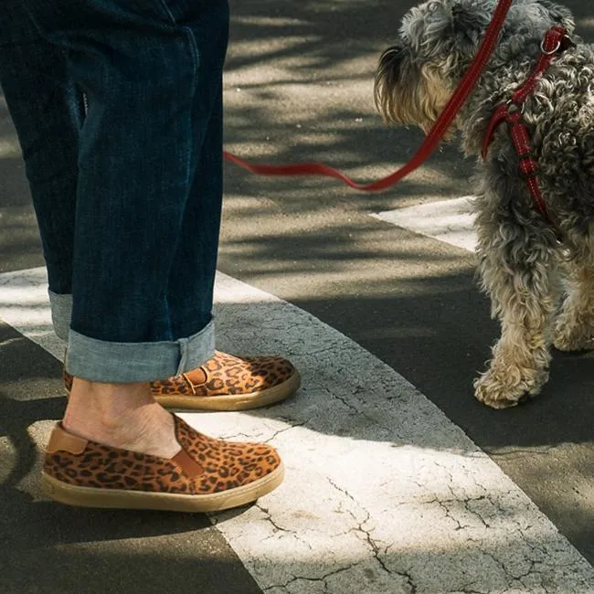 Slip-on Sneaker with Removable Footbed in Tan Multi - 12750