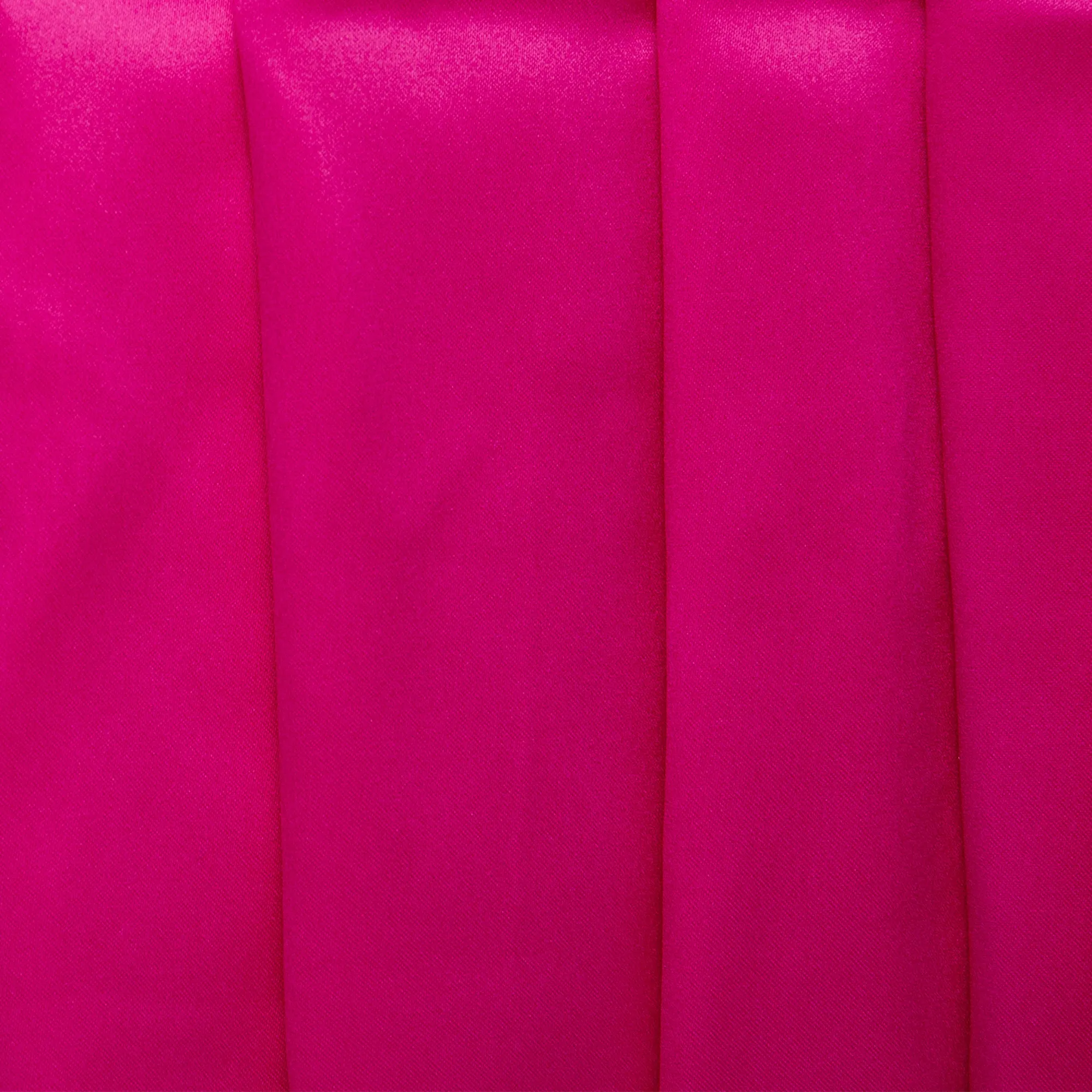 Solid Satin Velvet - CHARLOTTE - Pink