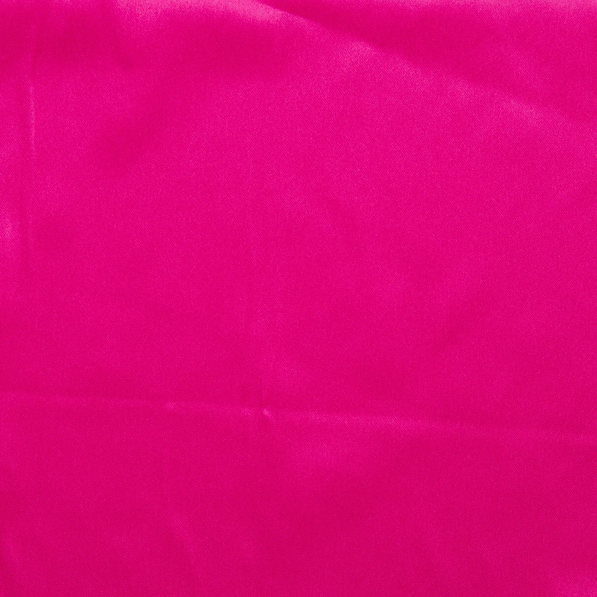 Solid Satin Velvet - CHARLOTTE - Pink