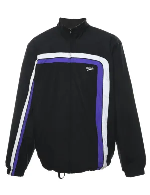 Speedo Black & Purple Jacket - L