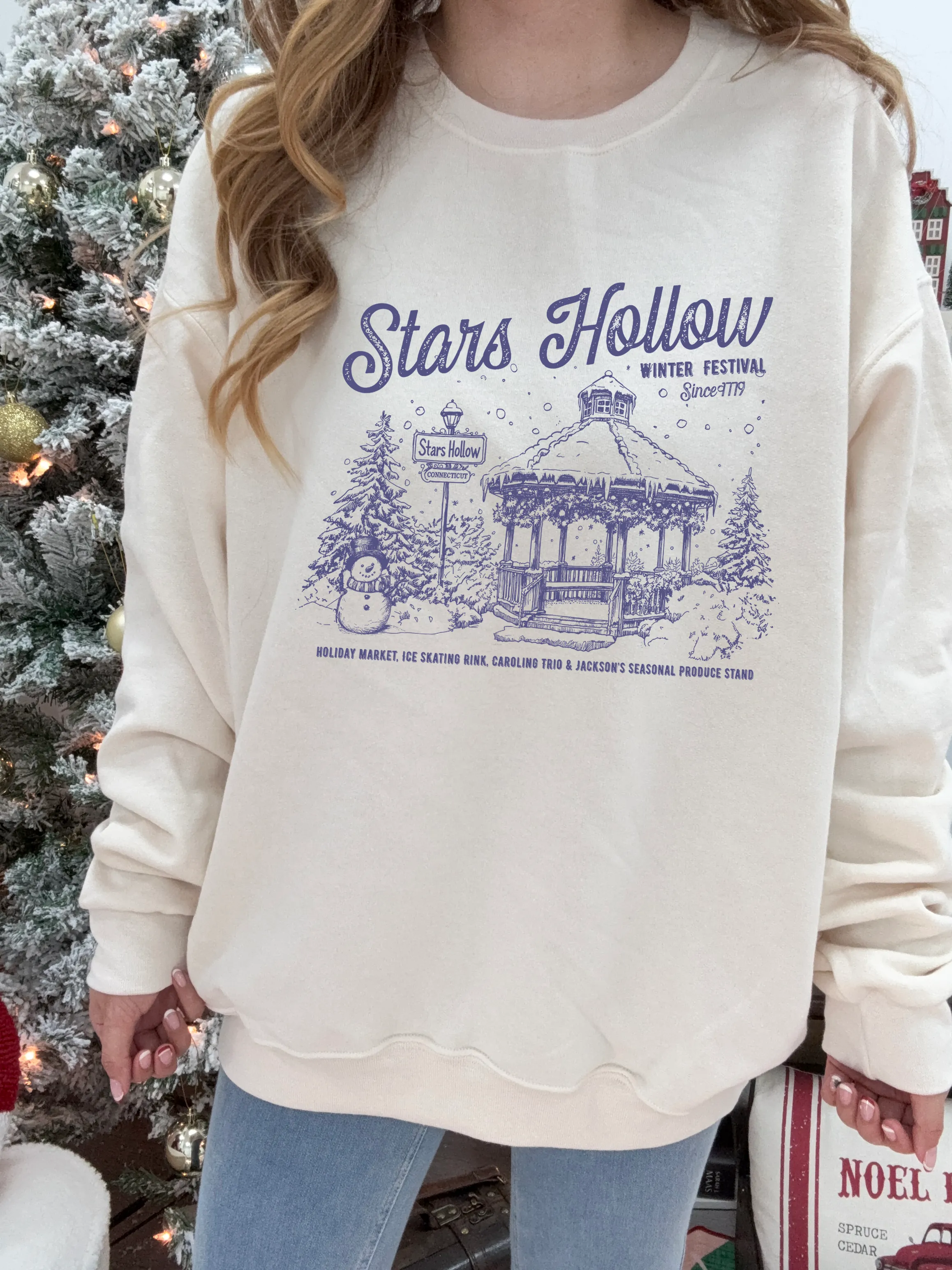 Stars Hollow Winter Fest Crewneck Sweatshirt