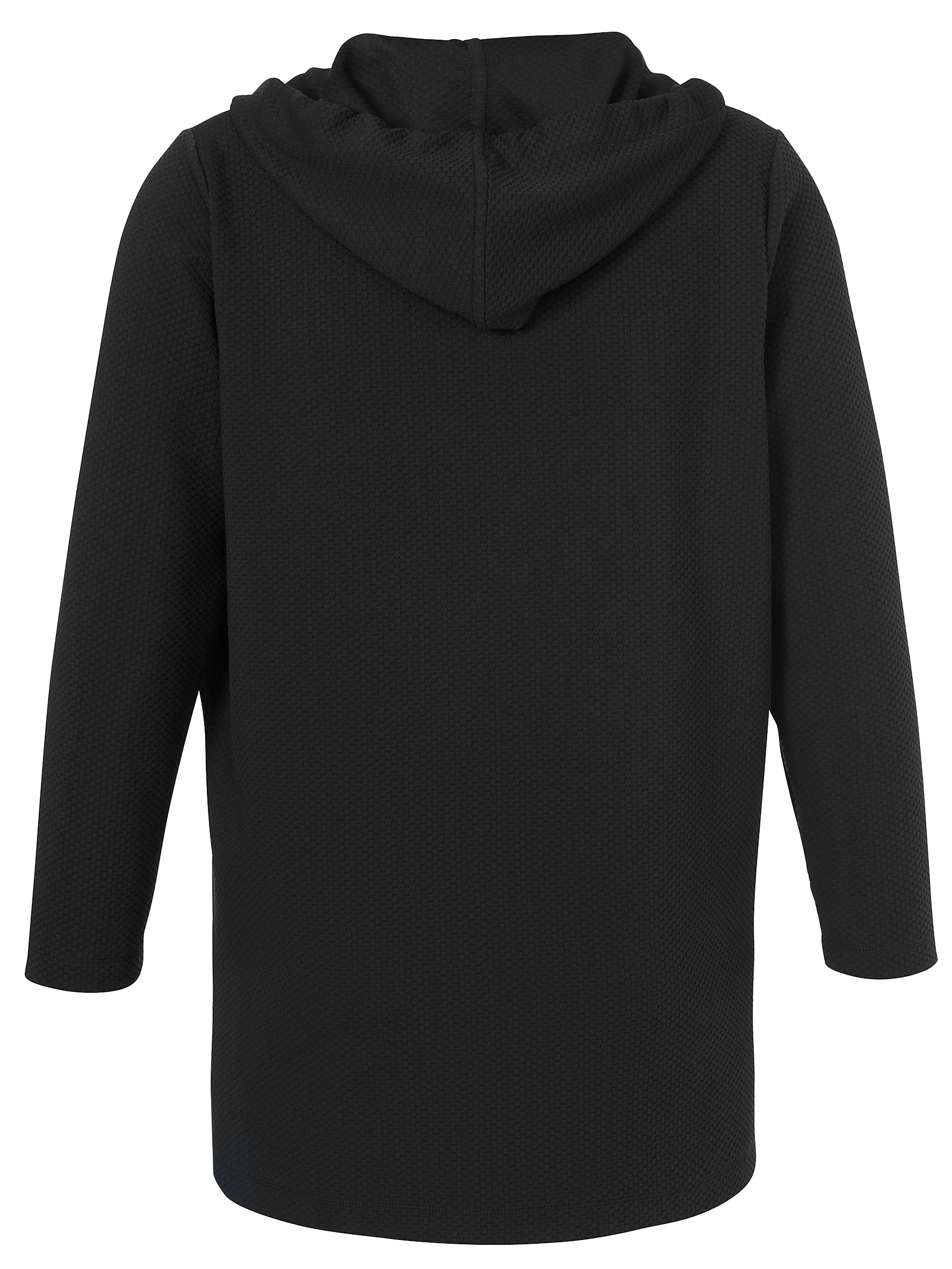 Via Appia Due Hooded Cardigan in Black